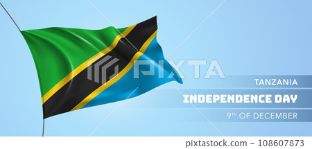 Tanzania happy independence day greeting card, banner vector illustration Tanzania happy independence day greeting card, banner vector illustration 108607873