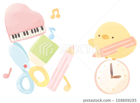 Children's play and learning image chick 108609285