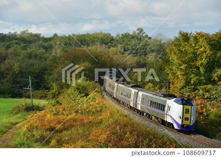 根室本線運行的特快列車 根室本線運行的特快列車 108609737