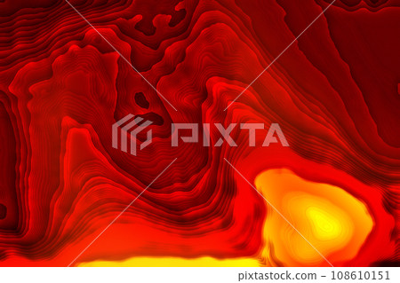 An image art texture that expresses a fiercely burning flame with countless contour-like pleats. 108610151