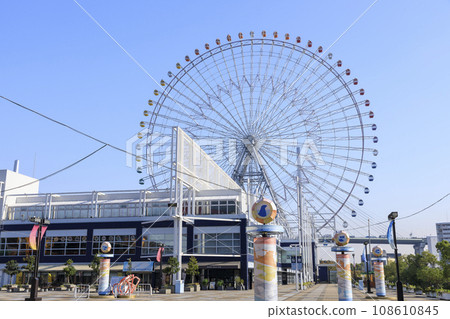 港區、大阪市天保山市場及天保山摩天輪 108610845