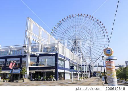 港區、大阪市天保山市場及天保山摩天輪 108610846