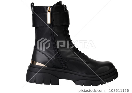 Nice High Women's Lace-up Boot, Military Style. 108611156