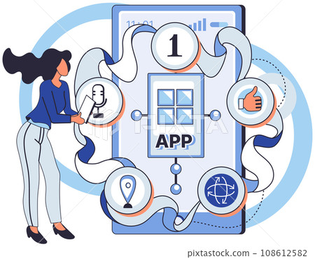 Application testing metaphor. Vector illustration. Software testing, defensive line safeguarding from unexpected breakdowns Application testing, crucible where coding errors are uncovered Application testing metaphor. Vector illustration. Software testing, defensive line safeguarding from unexpected breakdowns Application testing, crucible where coding errors are uncovered 108612582