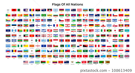 All Countries National Flags All Countries National Flags 108613409