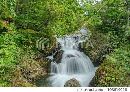 Sangai Falls Hokkaido Date (formerly Otaki Village) Hokkaido Tourism South Summer Sangai Falls Hokkaido Date (formerly Otaki Village) Hokkaido Tourism South Summer 108614018