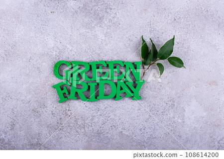 Green Friday eco friendly concept 108614200