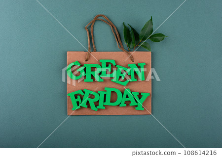Green Friday eco friendly concept 108614216
