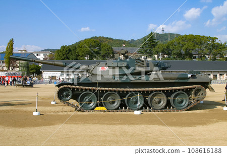 陸上自衛隊74式戰車亮相 108616188