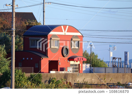 章魚圖案的派出所（愛知縣日馬鹿島） 108616870