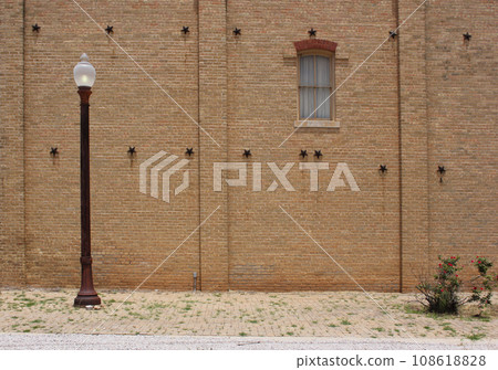 Historic Building Detail in Downtown Bertram Texas 108618828