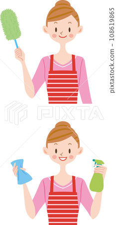 Housewife to clean 108619865