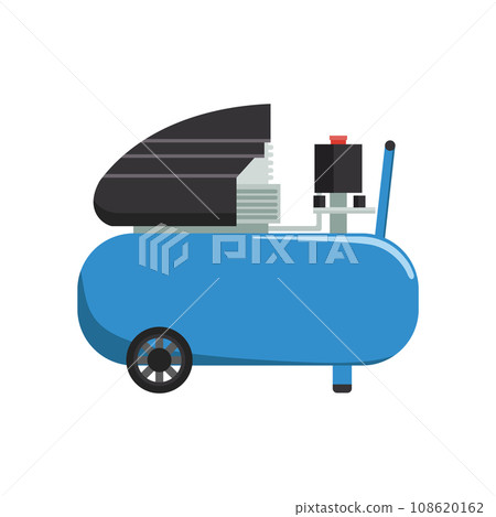 Vector design of industrial air compressor Vector design of industrial air compressor 108620162