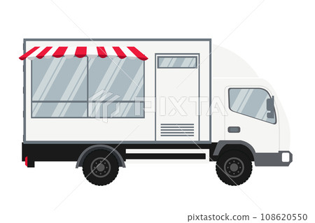 Vector design of modern food truck Vector design of modern food truck 108620550