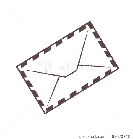 Isolated blank envelope icon Isolated blank envelope icon 108620848