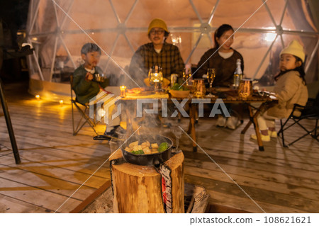 Cooking with a Swedish torch 108621621