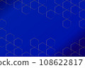 Tortoise shell blue background 108622817