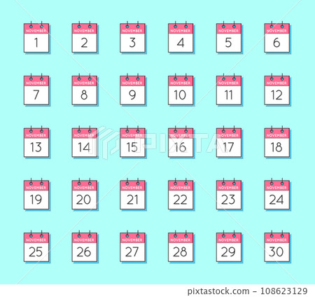 Vector Calendar Icon Vector Calendar Icon 108623129