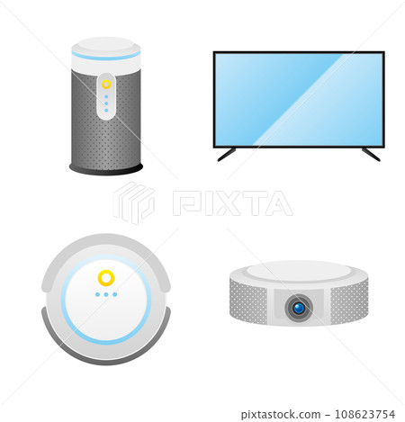 物聯網家電套裝_智慧音箱、電視、掃地機器人、投影儀 物聯網家電套裝_智慧音箱、電視、掃地機器人、投影儀 108623754