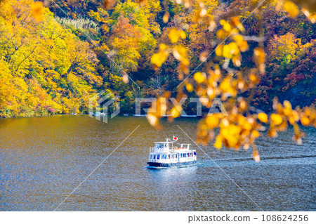 Autumn at Okutami Lake Autumn at Okutami Lake 108624256