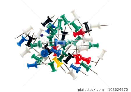 Colored pins 108624370