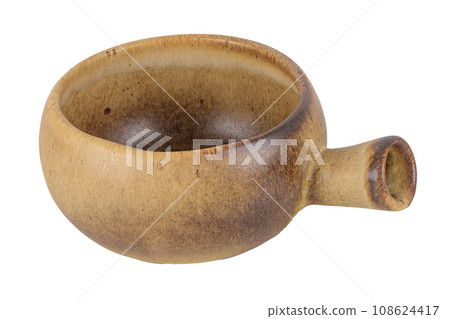 Rustic clay pot Rustic clay pot 108624417
