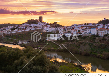 Sunset in Mertola 108625497
