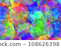 illustration of abstract global color mix pattern 108626398