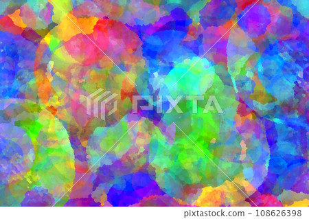 illustration of abstract global color mix pattern illustration of abstract global color mix pattern 108626398
