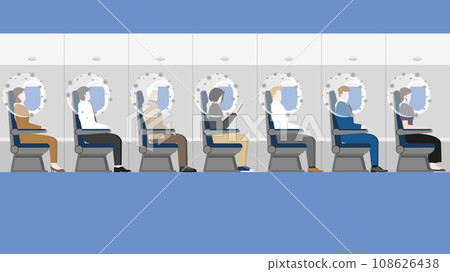 Herd immunity concept as virus protects bubble on people head Herd immunity concept as virus protects bubble on people head 108626438