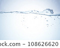Beauty image water, underwater materials gradation background 108626620