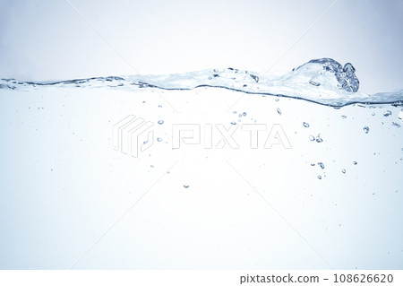 Beauty image water, underwater materials gradation background 108626620