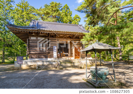毛越寺、海山堂、日本庭園史上特別珍貴的平安時代淨土庭園遺跡、世界遺產、國家特別史蹟、特別名勝 108627305