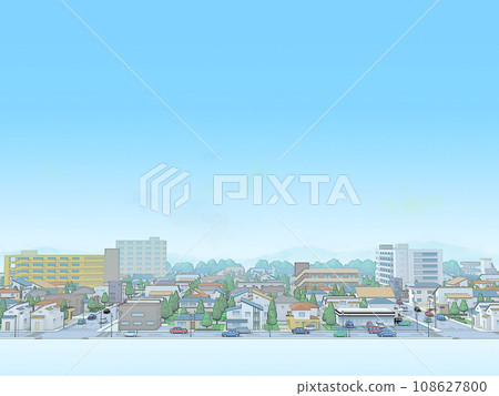 城市天空住宅區景觀 城市天空住宅區景觀 108627800