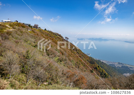 從蓬萊山眺望琵琶湖露台 108627836