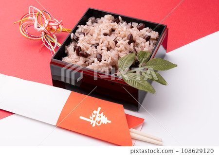 Sekihan celebration chopsticks 108629120