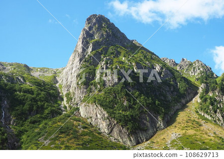 Powerful hills of the Alps in France Powerful hills of the Alps in France 108629713