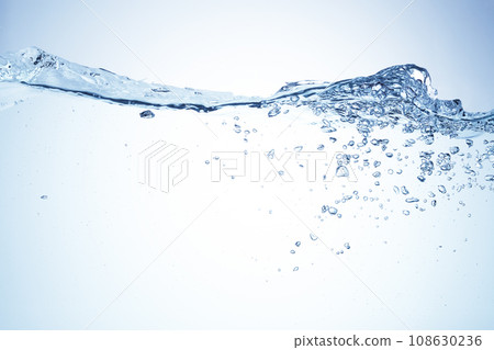 Bubbles all over the surface, health and medical image, wave material 108630236