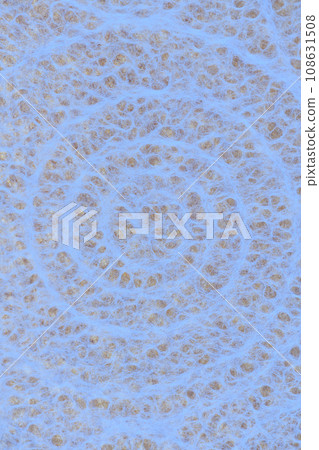 Background material of ammonite fossil image made with Japanese paper Background material of ammonite fossil image made with Japanese paper 108631508