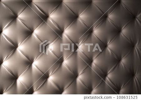 Furniture design, classic interior and modern material concept - gray minimalist leather quilted upholstery sofa, bed headboard, elegant home decor texture and background Furniture design, classic interior and modern material concept - gray minimalist leather quilted upholstery sofa, bed headboard, elegant home decor texture and background 108631525