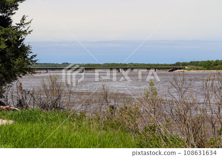 Niobrara River Missouri River near Lynch Nebraska  108631634
