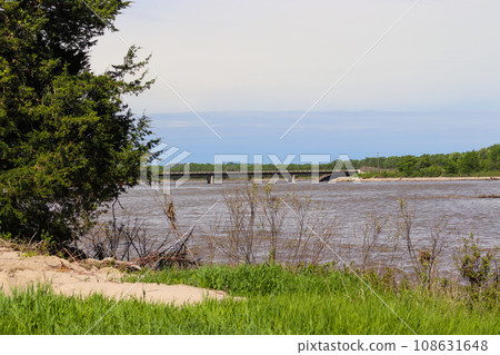 Niobrara River Missouri River near Lynch Nebraska Niobrara River Missouri River near Lynch Nebraska 108631648