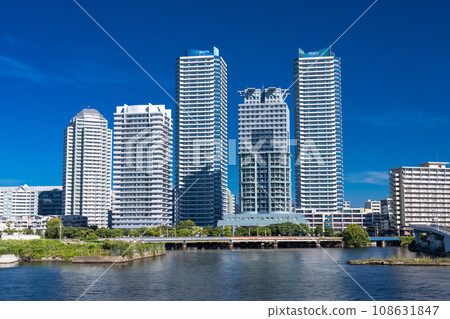 《神奈川縣》塔式公寓景觀/橫濱灣區 108631847