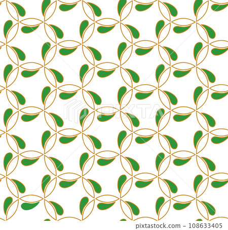 Floral Seamless Vector Pattern 108633405