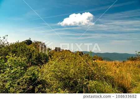 The Bieszczady Mountains, Carpathians, Poland. The Bieszczady Mountains, Carpathians, Poland. 108633682