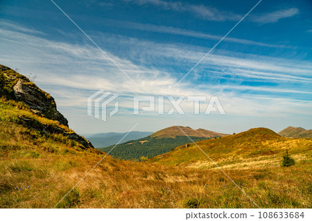The Bieszczady Mountains, Carpathians, Poland. 108633684