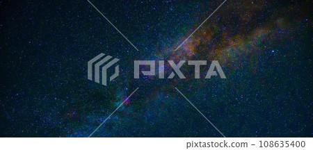 Night starry sky with stars, milky way and galaxies Night starry sky with stars, milky way and galaxies 108635400