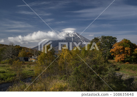 Mt. Yotei in the first snow Mt. Yotei in the first snow 108635648