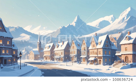 雪景丨AI影像 108636724