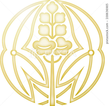 Family crest: Kagedakizawa [gold] 108636985
